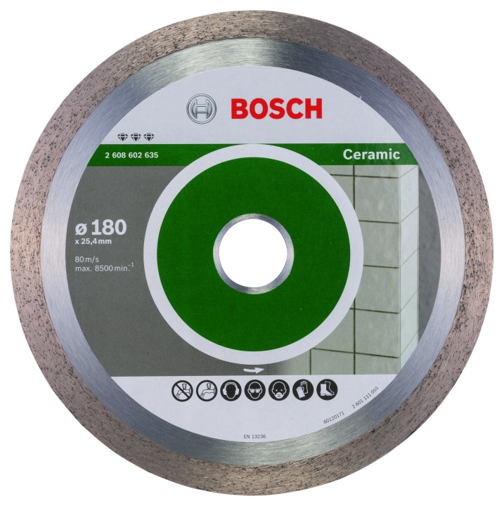 Disque Diam Ceramic PRO 180x25.40x10mm