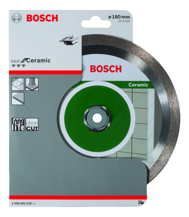 Disque Diam Ceramic PRO 180x25.40x10mm