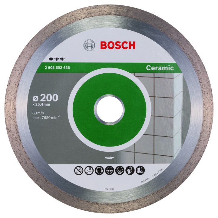 Disque Diam Ceramic PRO 200x25.40x10mm