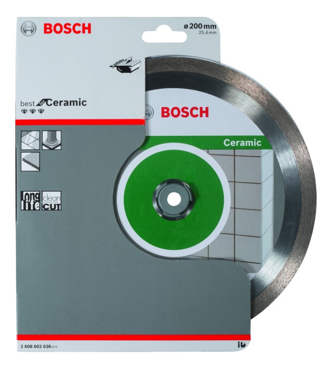 Disque Diam Ceramic PRO 200x25.40x10mm