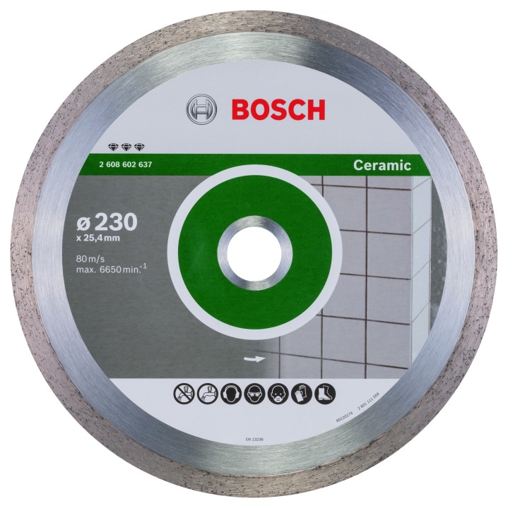 Disque Diam Ceramic PRO 230x25.40x10mm