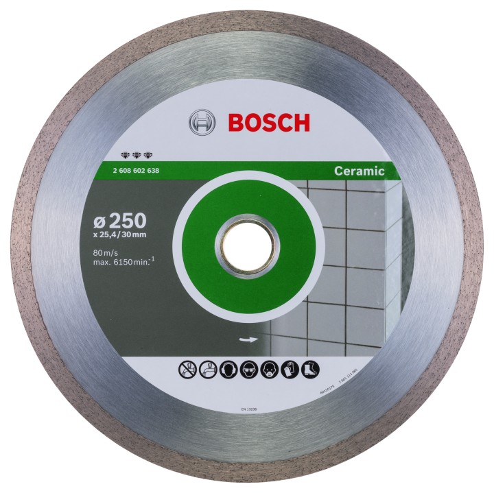 Disque Diam Ceramic PRO 250x25.40/30x10mm
