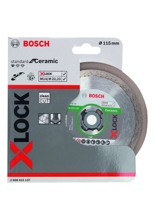 Disque Diam Ceramic XLock ORIGINAL 115x22.23x7mm