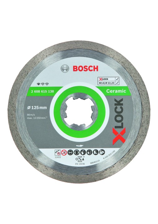 Disque Diam Ceramic XLock ORIGINAL 125x22.23x7mm
