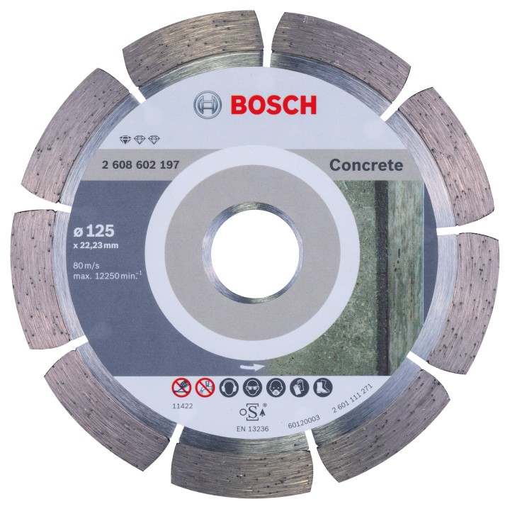 Disque Diam Concrete ORIGINAL 125x22.23x10mm