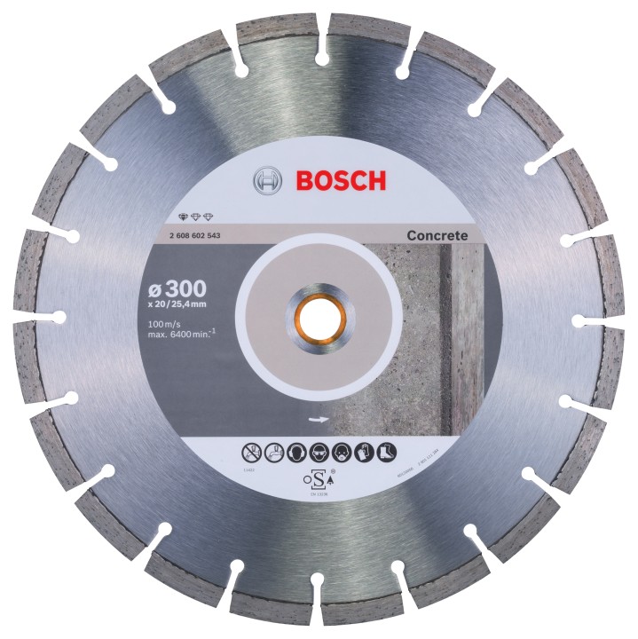 Disque Diam Concrete ORIGINAL 300x20.00/25.40x10mm