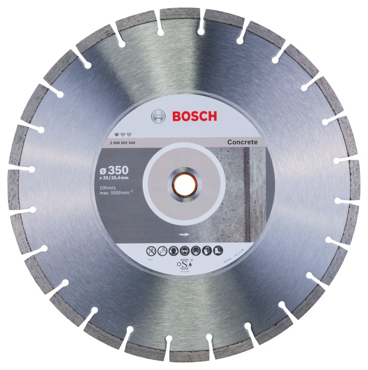 Disque Diam Concrete ORIGINAL 350x20.00/25.40x10mm