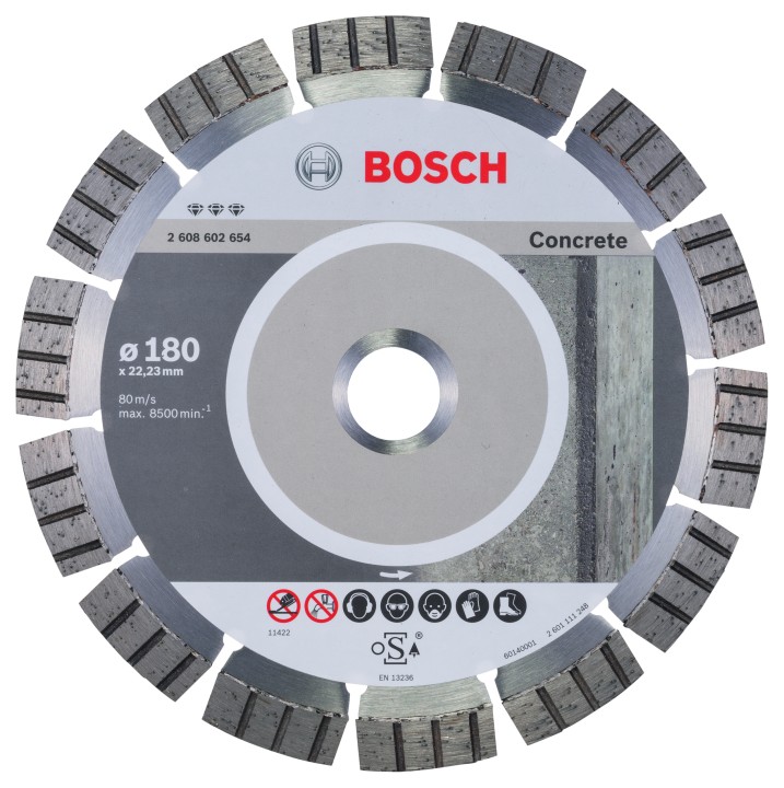 Disque Diam Concrete PRO 180x22.23x12mm