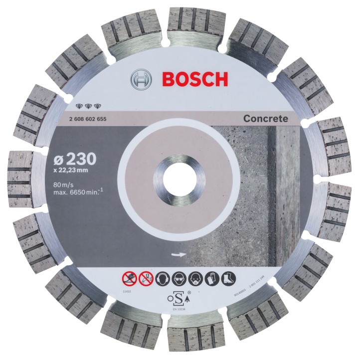 Disque Diam Concrete PRO 230x22.23x15mm