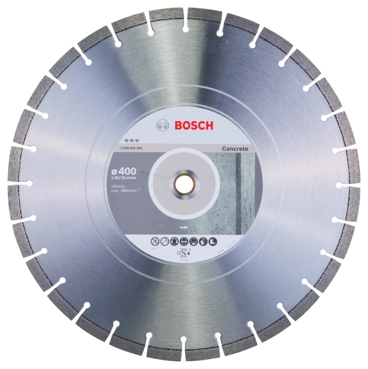 Disque Diam Concrete PRO 400x20.00/25.40x12mm