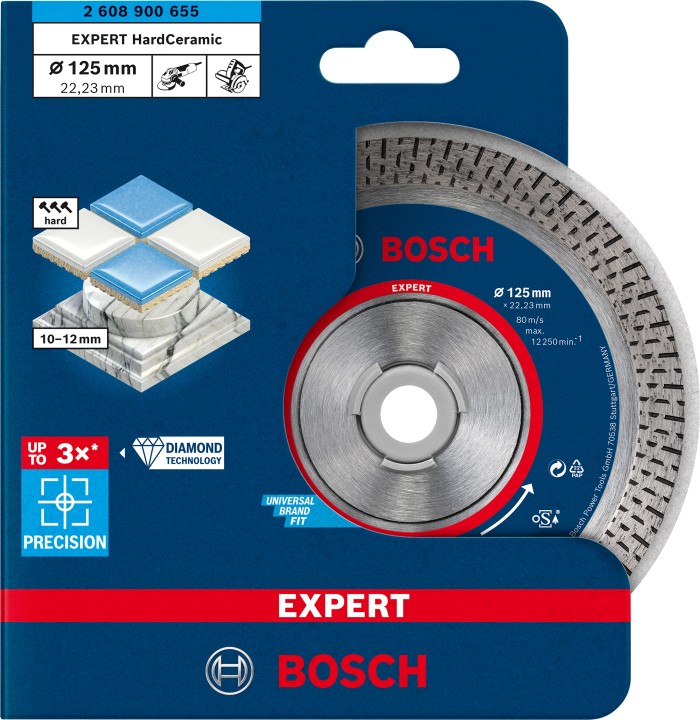 Disque Diam Hard Ceramic EXPERT 125x22,23x1.4x10mm