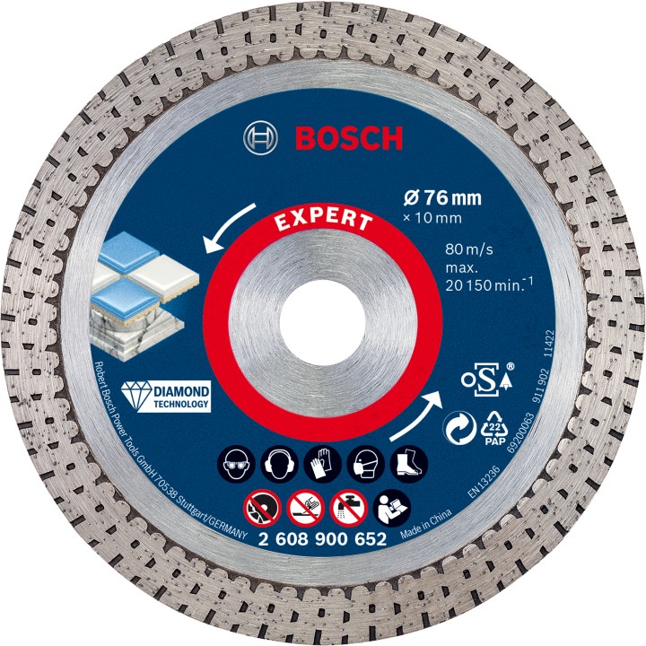 Disque Diam Hard Ceramic EXPERT 76x1,9x10mm