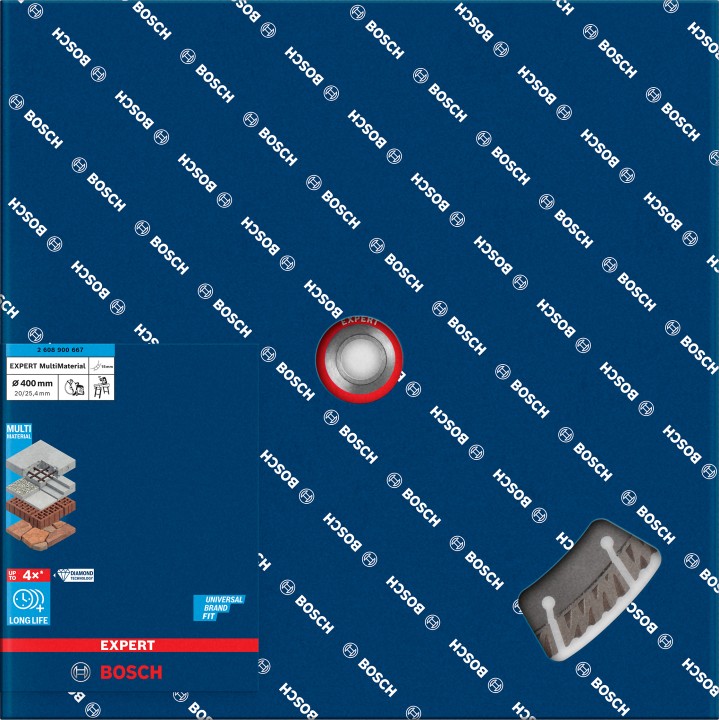 Disque Diam Multi-materiaux EXPERT 400x20/25.40x3.3x15mm