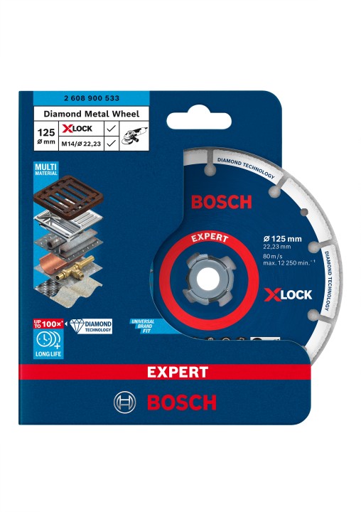 Disque Diam pour le métal X-LOCK 125mm