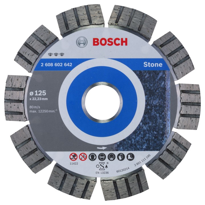 Disque Diam Stone PRO 125x22.23x12mm
