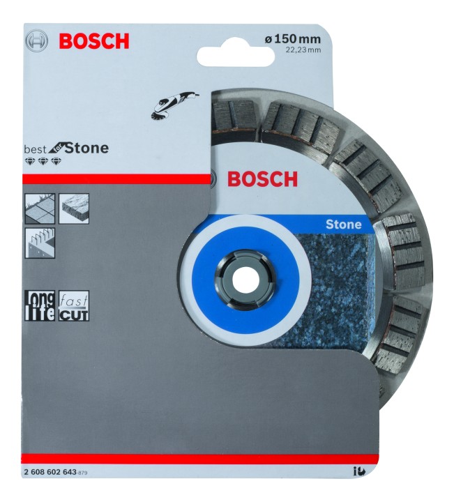 Disque Diam Stone PRO 150x22.23x12mm