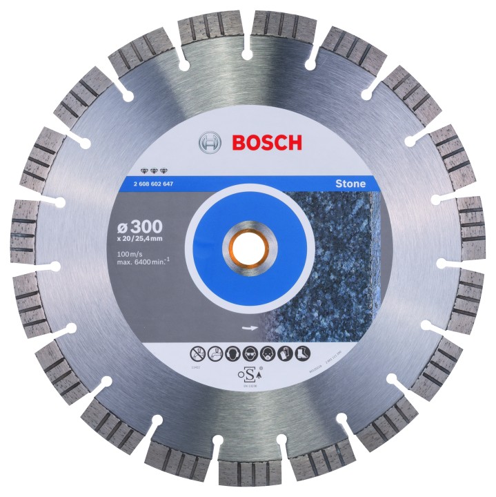 Disque Diam Stone PRO 300x20/25.40x15mm