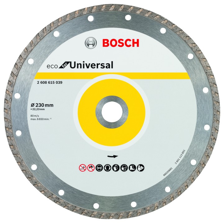 Disque Diam Uni Turbo 230X22,23X7