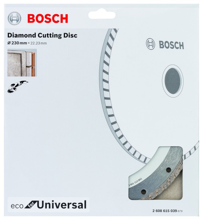 Disque Diam Uni Turbo 230X22,23X7
