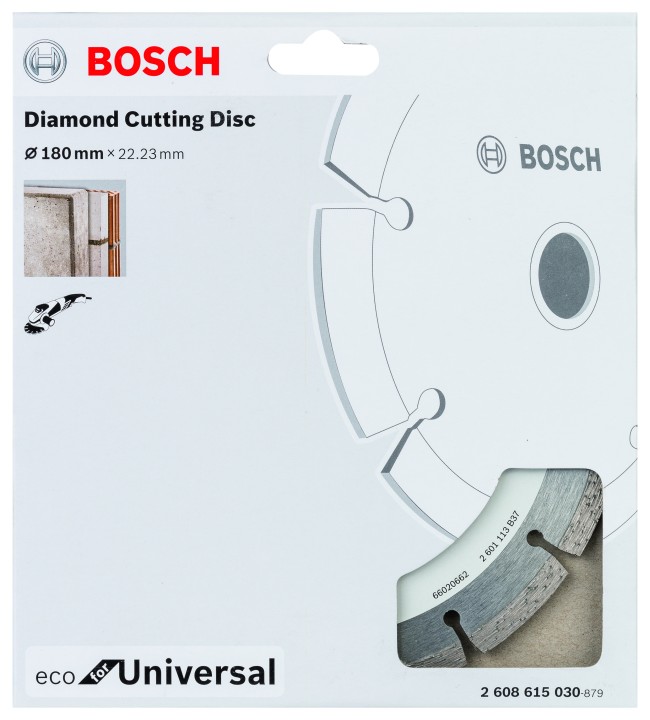Disque Diam Universal 180X22,23X7