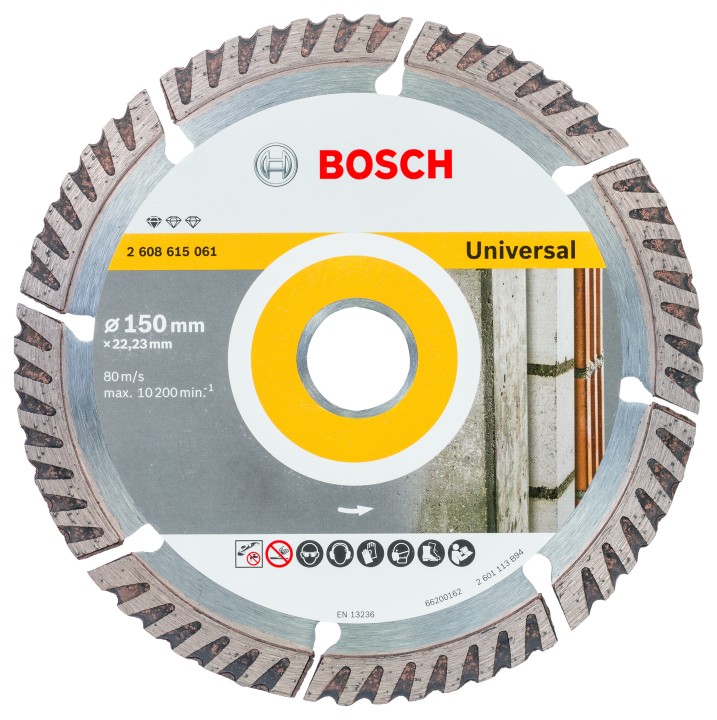 Disque Diam Universal PRO 150x22.23x10mm
