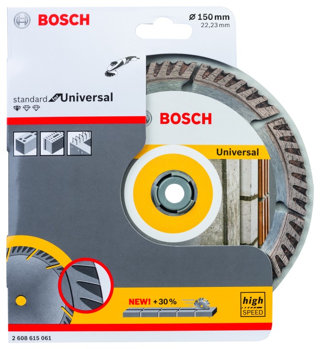 Disque Diam Universal PRO 150x22.23x10mm