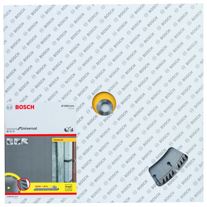 Disque Diam Universal PRO 400x20x10mm