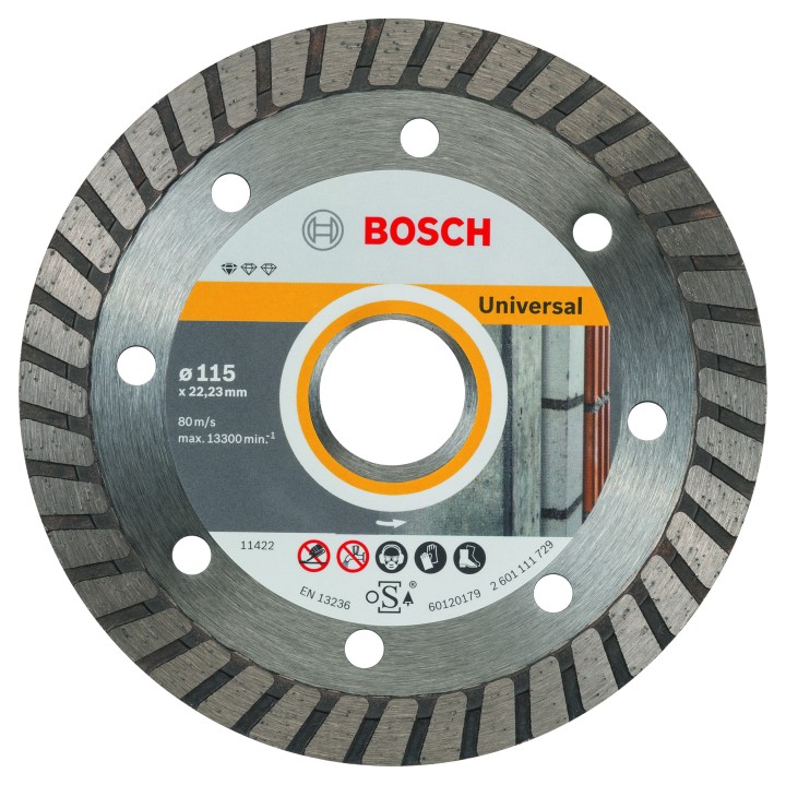 Disque Diam Universal turbo PRO 115x22.23x10mm