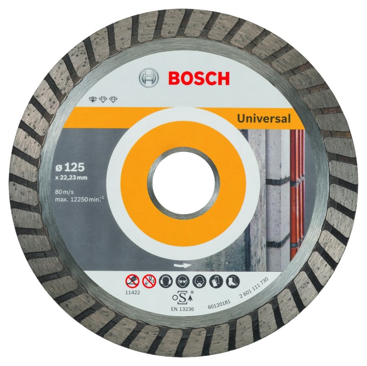 Disque Diam Universal turbo PRO 125x22.23x10mm
