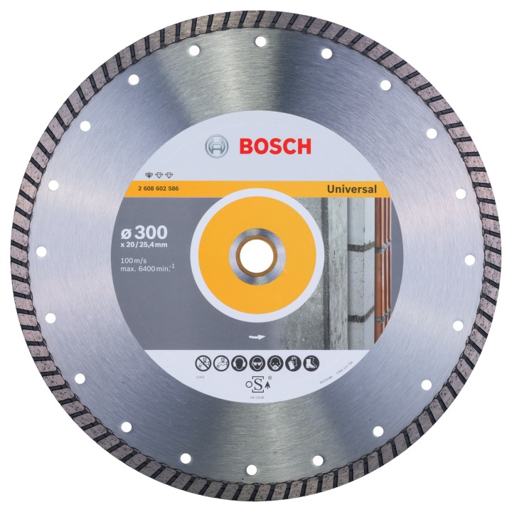 Disque Diam Universal turbo PRO 300x20/25.40x10mm