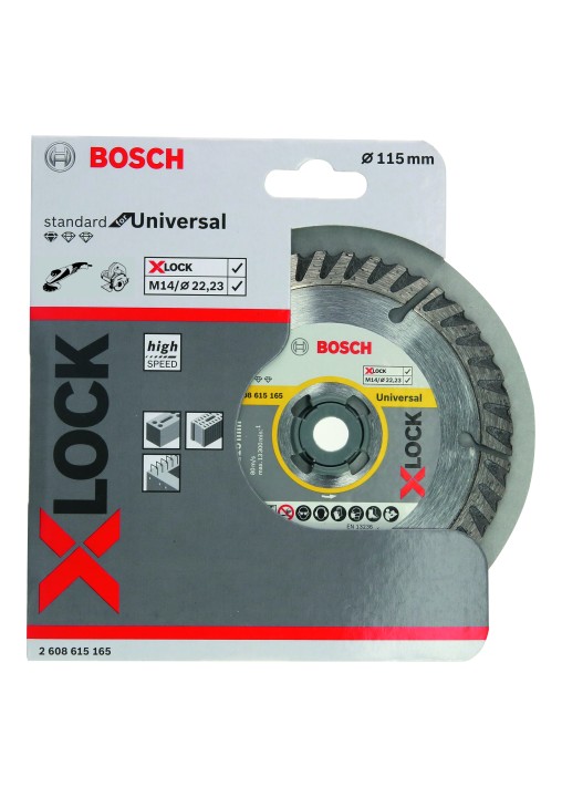 Disque Diam Universal XLock PRO 115x22.23x10mm