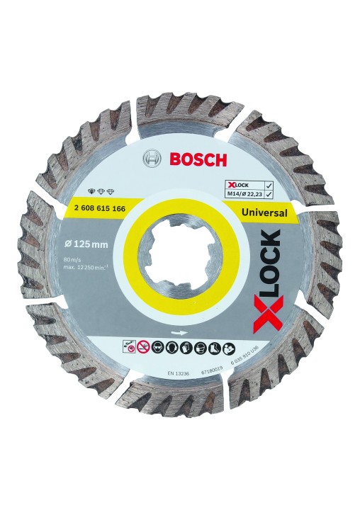 Disque Diam Universal XLock PRO 125x22.23x10mm