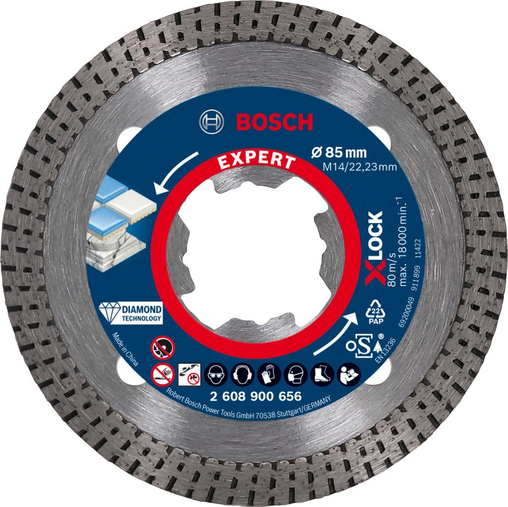 Disque Diam XLOCK Hard Ceramic EXPERT 85x22,23x1.6x7mm