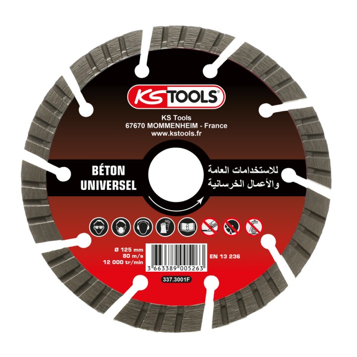 Disque diamant béton (ABT)