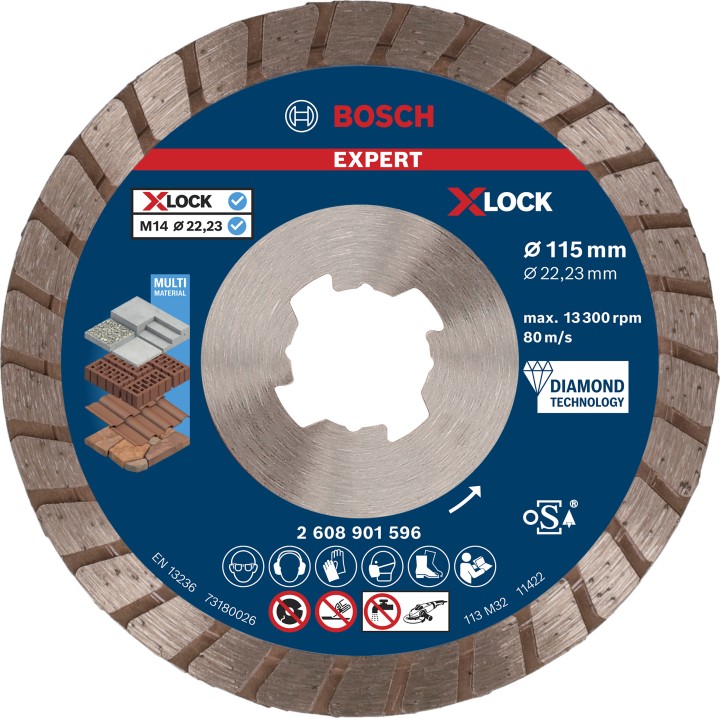 Disque Diamant Multimat. Turbo