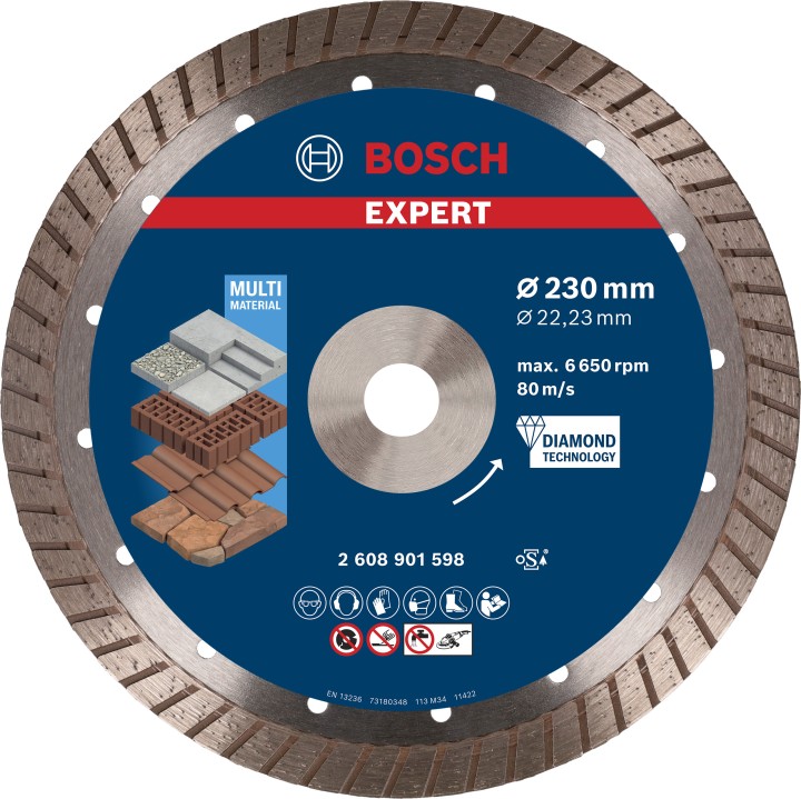 Disque Diamant Multimat. Turbo