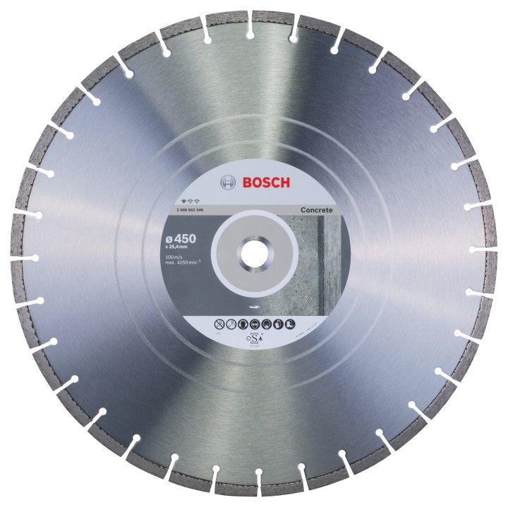 Disque Diamé Concrete ORIGINAL 450x25,40X10mm