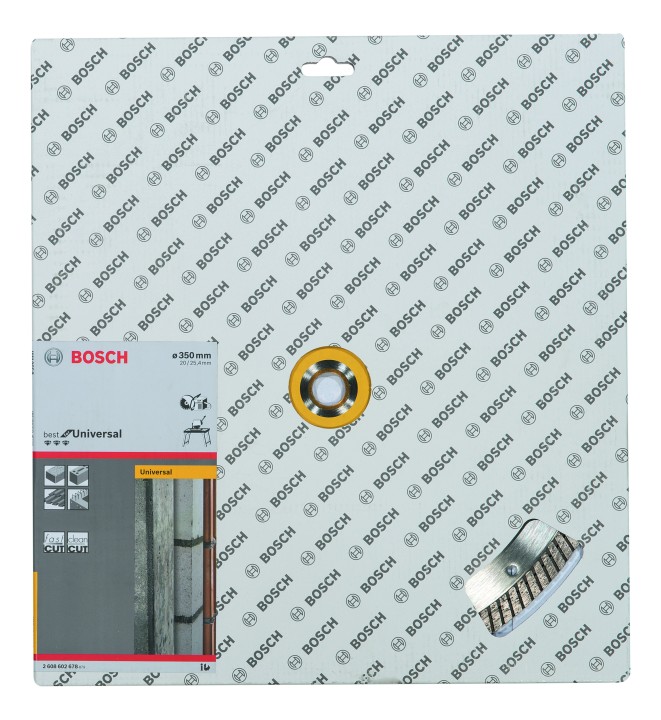 Disque Diamé Universal PRO turbo 350x20,00/25,40x15mm