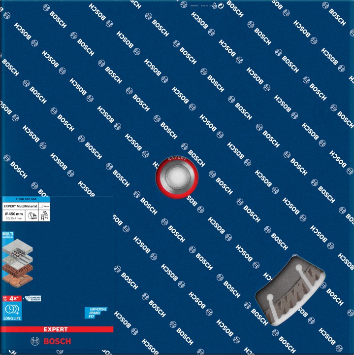 Disque Diamnd Multi-materiaux EXPERT 450x25.40x3.3x12mm