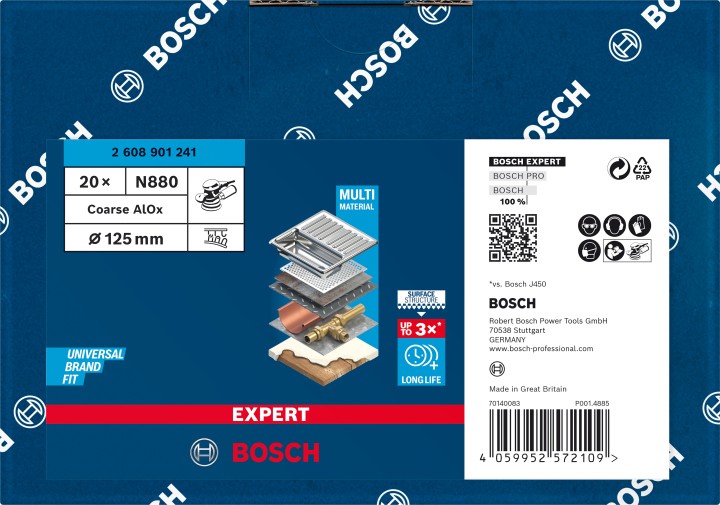 Disque Non-tisse N880 EXP. 125