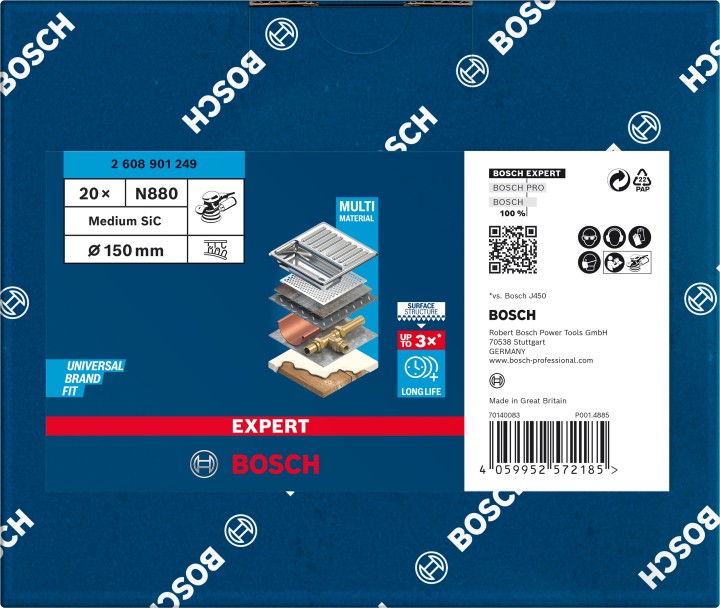 Disque Non-tisse N880 EXP. 150