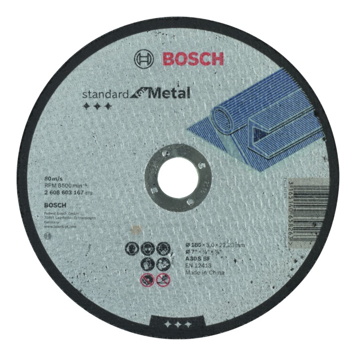 Disque PRO Métal 180x3x22.23mm