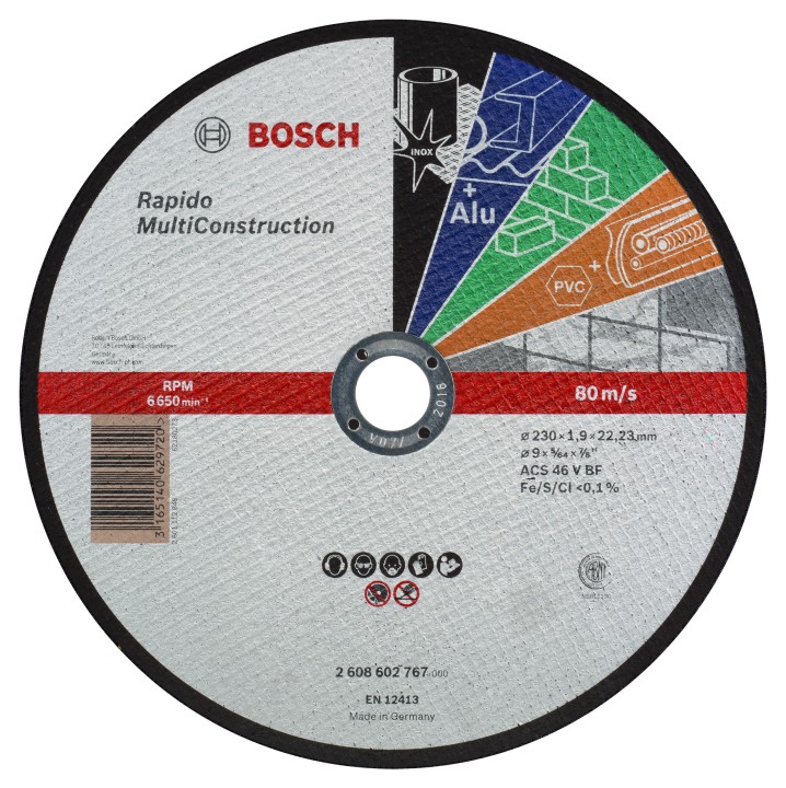 Disque PRO Multi-mat. 230x1.9x