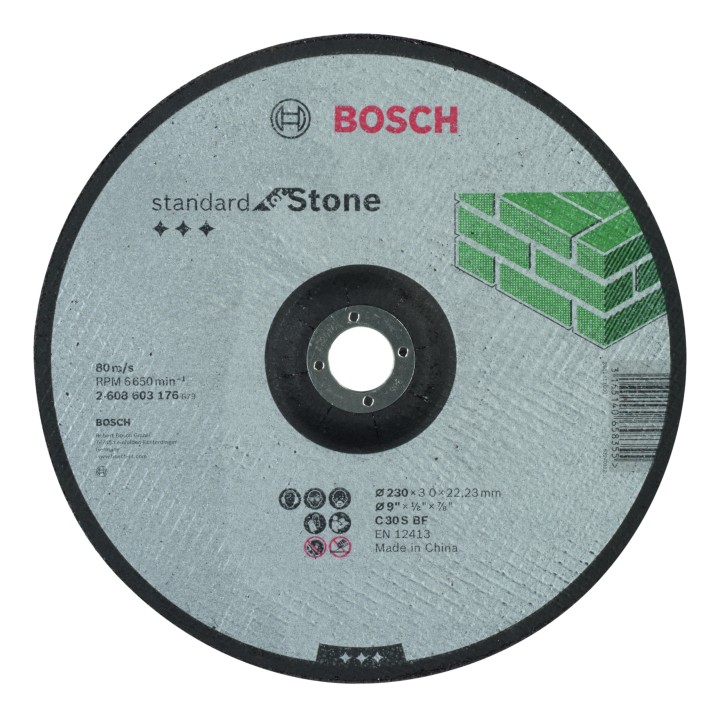 Disque PRO Pierre 230x3x22.23m