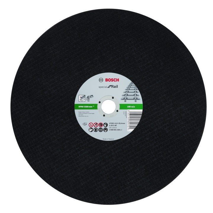 Disque PRO Rail 355x4x25.4mm