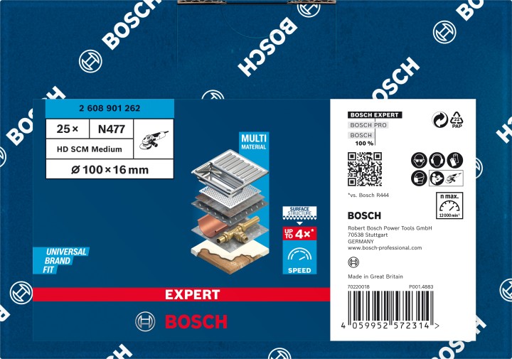 Disque SCM N477 EXPERT 100mm M