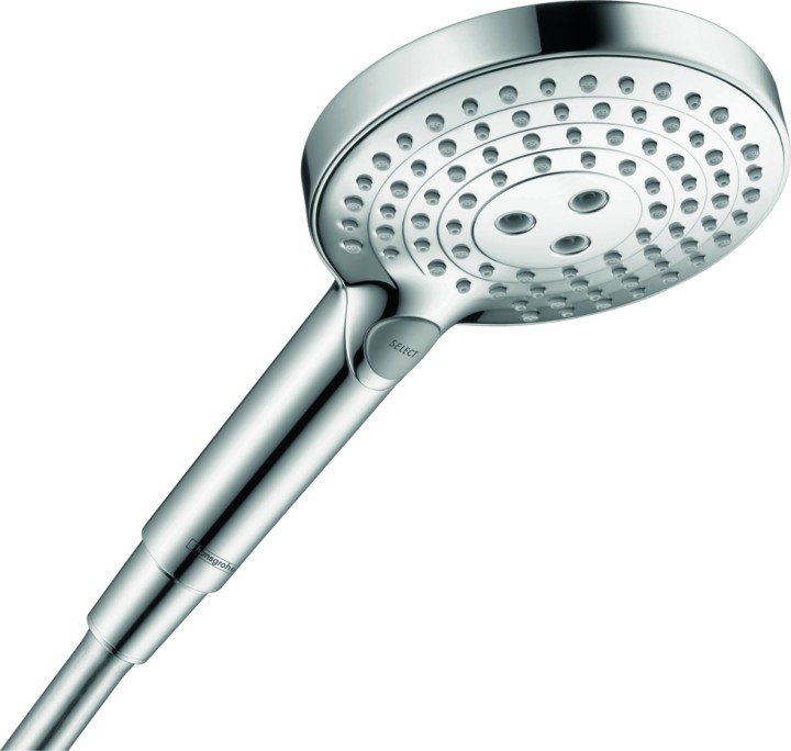 Douchette 120 3 jets chrome