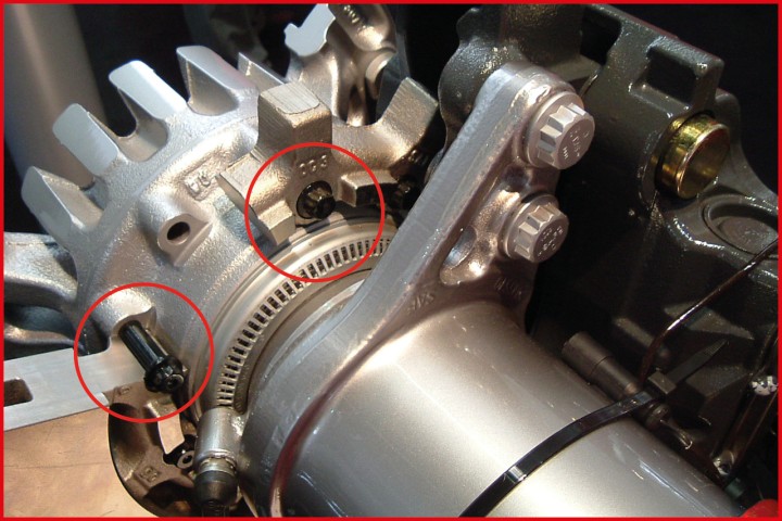 Douile 12p disq frein SAF 15mm