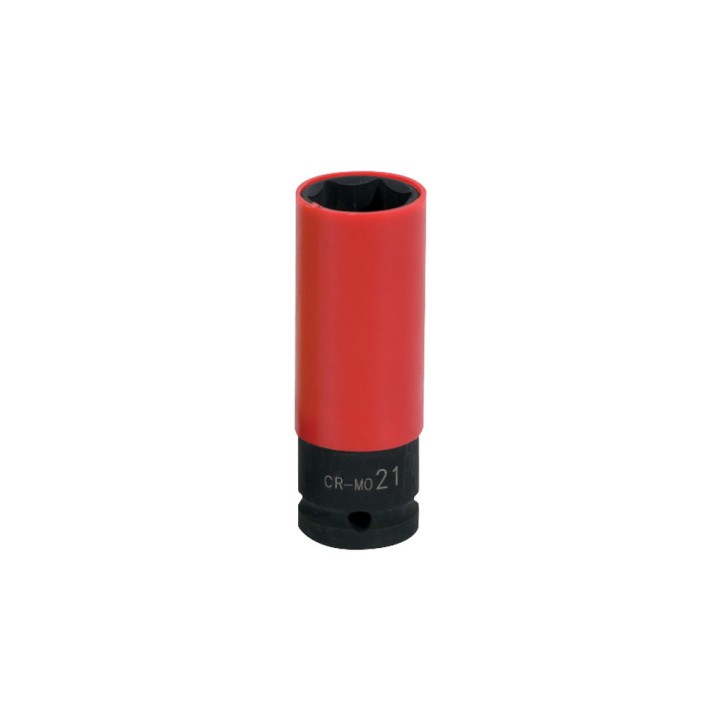 Douille 1/2 ROUGE 21mm