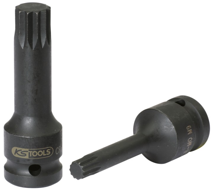 Douille choc 1/2'' XZN lg. M10